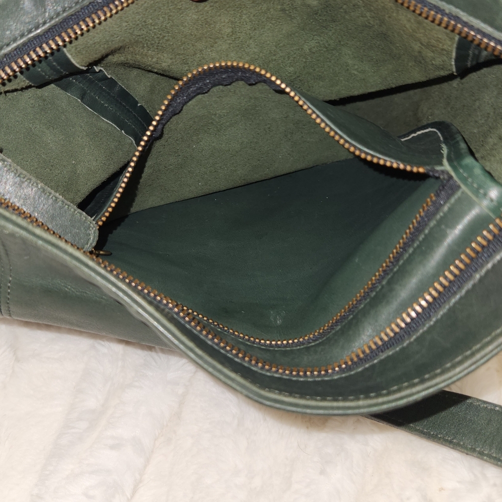 Green HTF Monterey Vtg Coach Bag - Picture 9 of 12